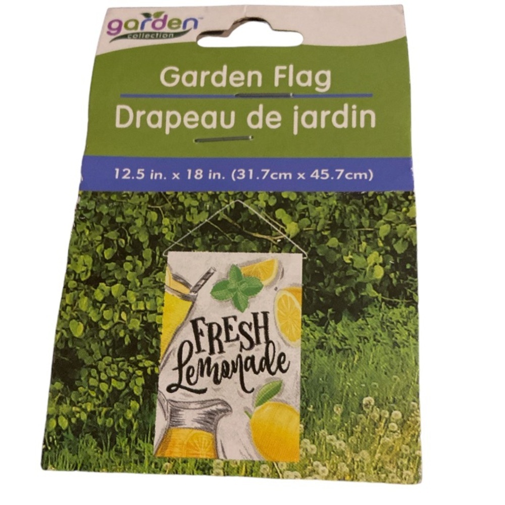 FRESH LEMONADE GARDEN FLAG - Picture 1 of 1
